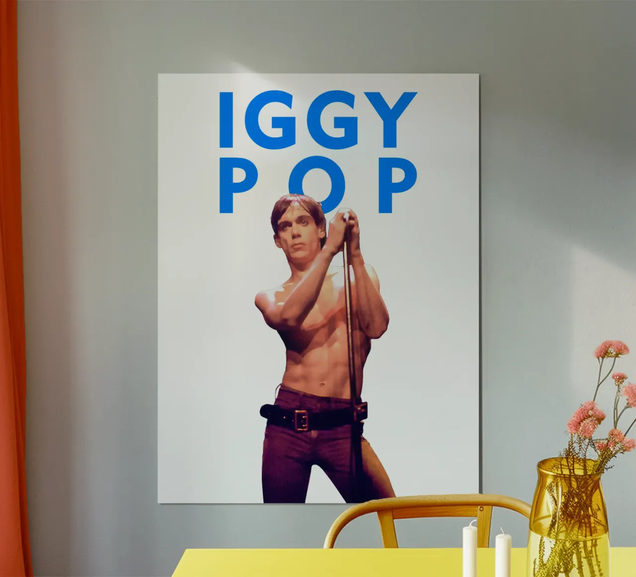 Iggy Pop poster da Theidolastore