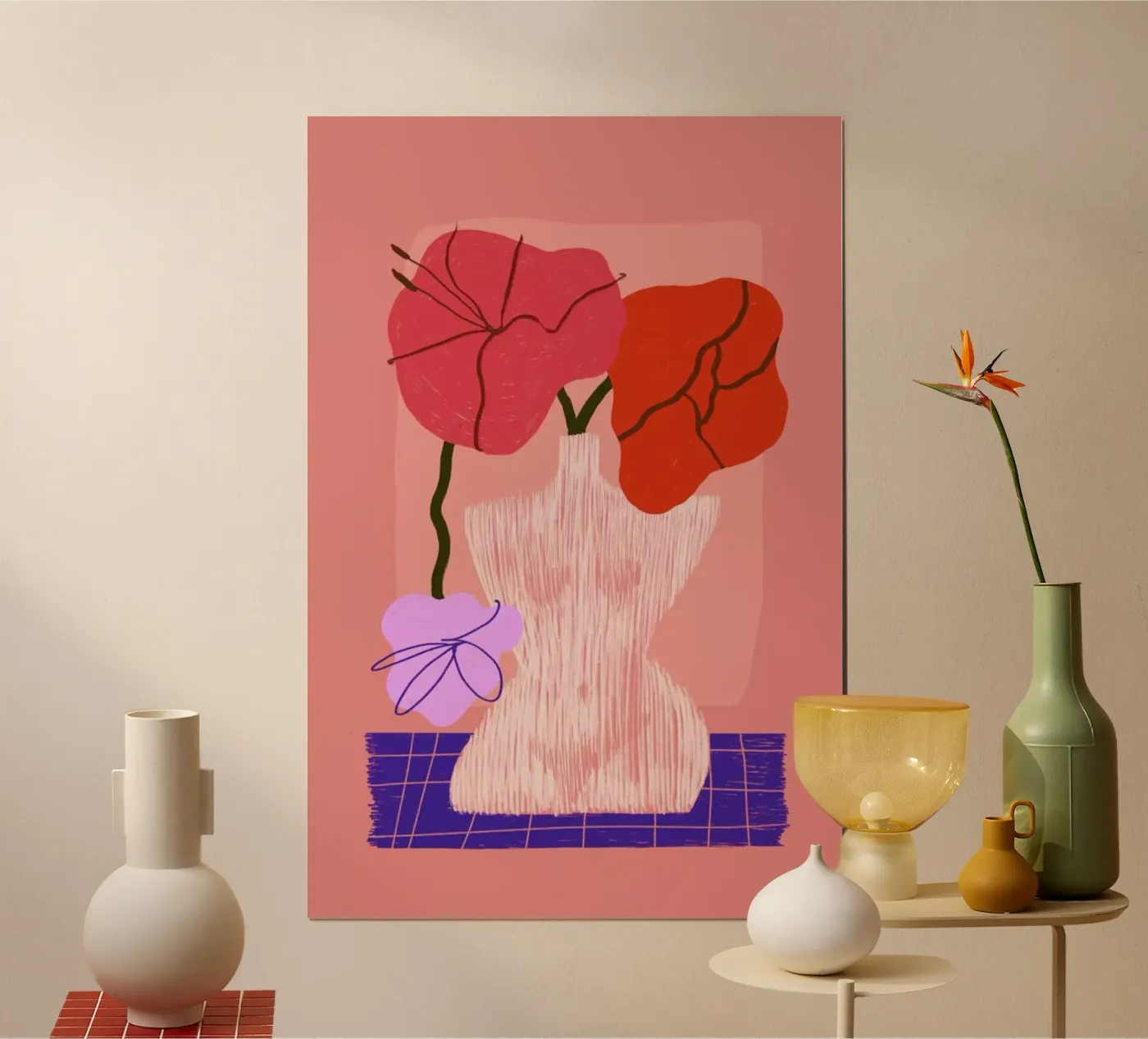Blooming Bust poster by Pure