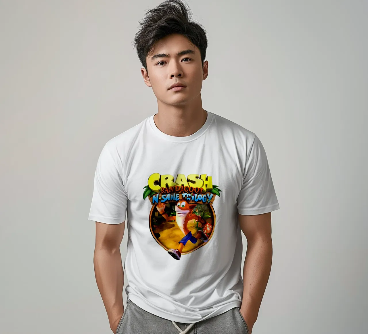 Crash Bandicoot - Retro games t-shirt da Deepness