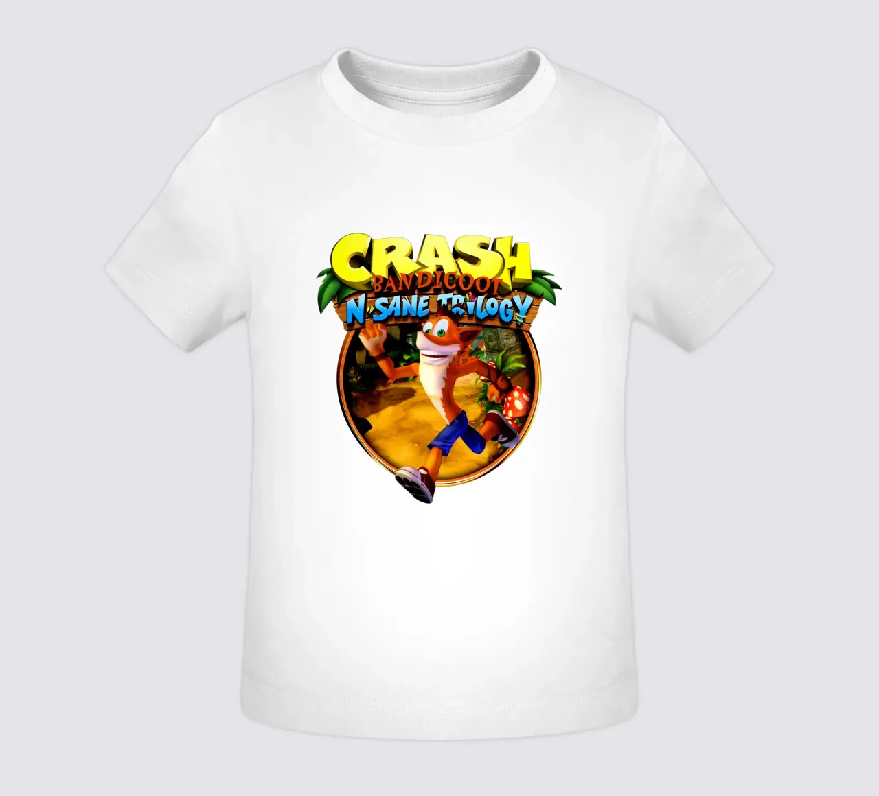 Crash Bandicoot - Retro games maglietta neonato da Deepness