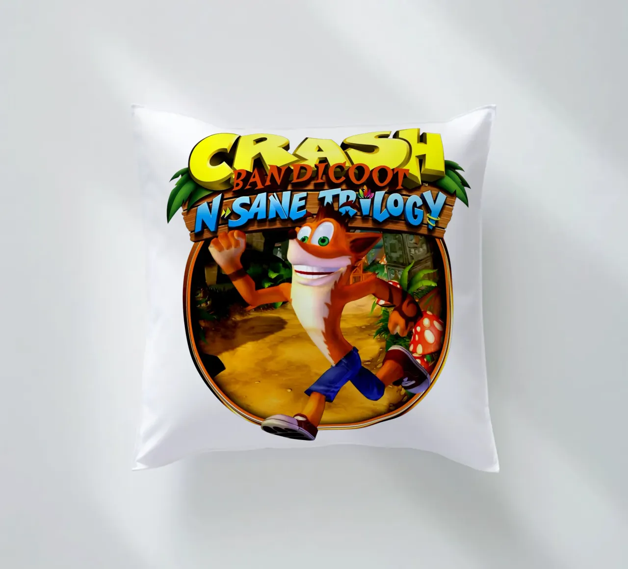 Crash Bandicoot - Retro games cuscino da Deepness