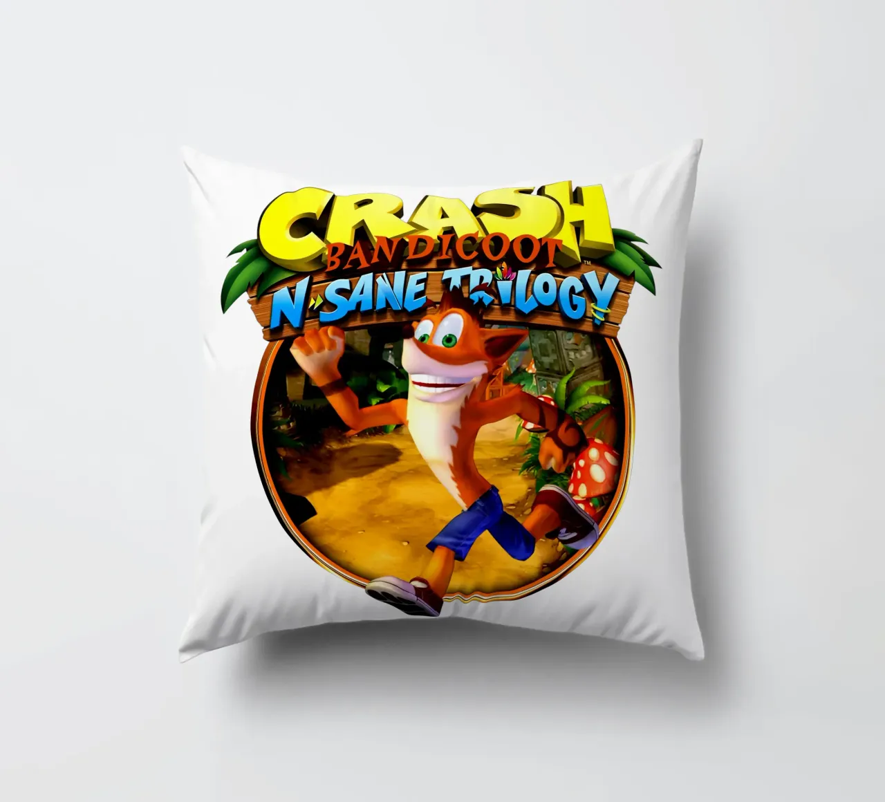 Crash Bandicoot - Retro games cuscino da Deepness