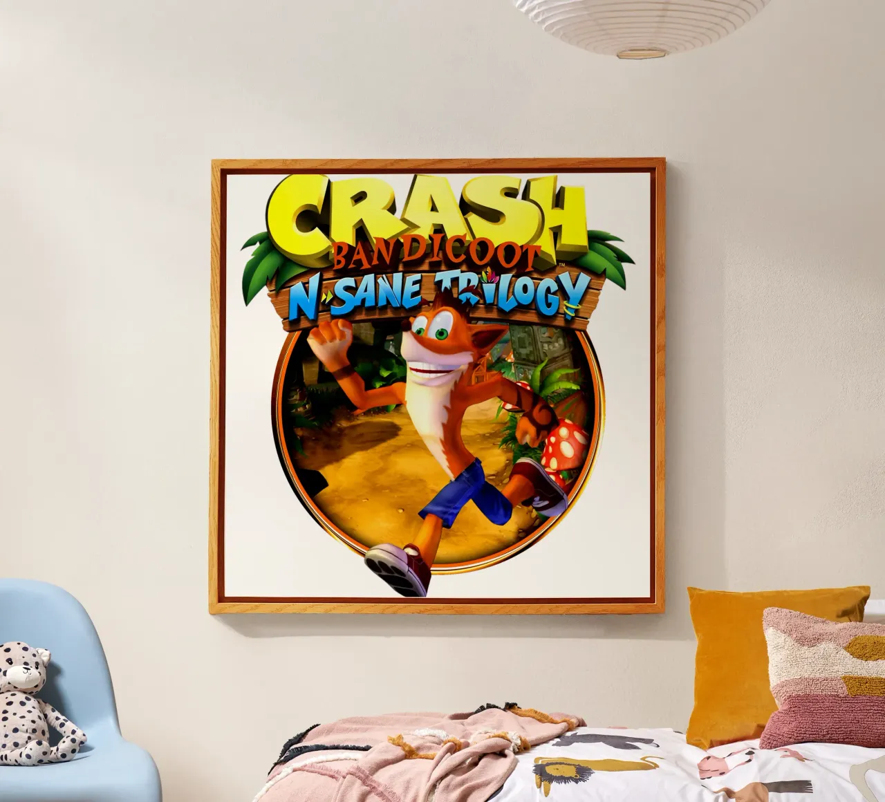 Crash Bandicoot - Retro games plexiglass da Deepness