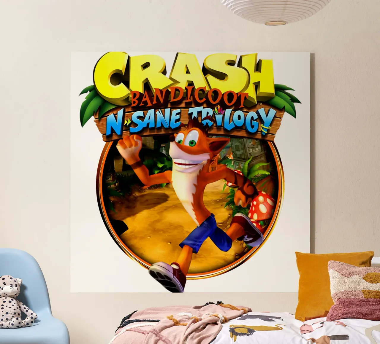 Crash Bandicoot - Retro games plexiglass da Deepness