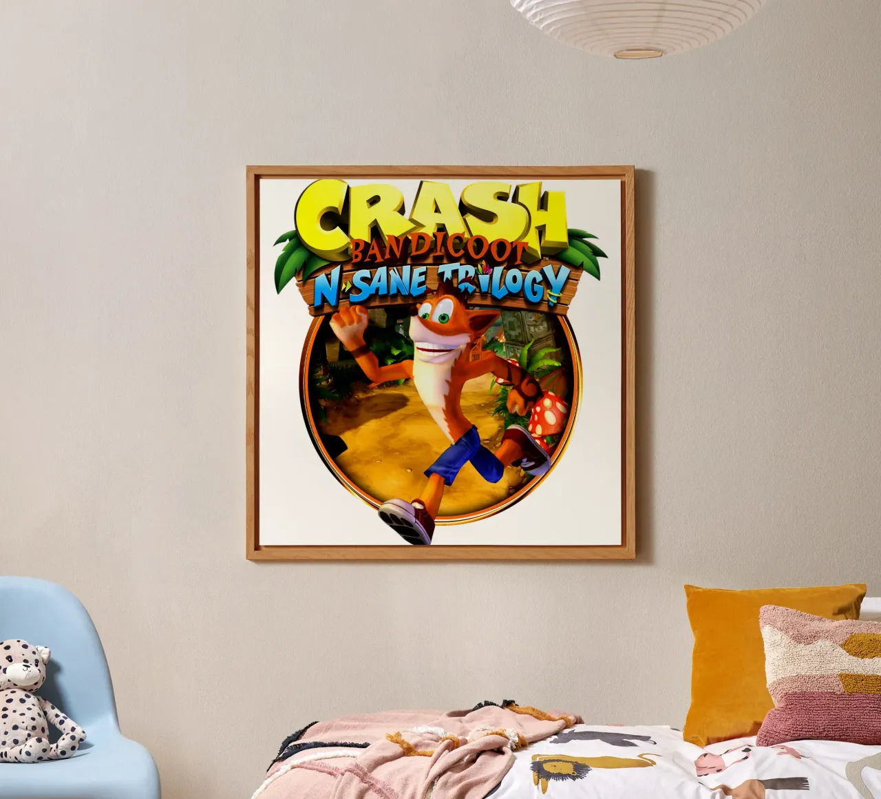 Crash Bandicoot - Retro games pannello forex da Deepness