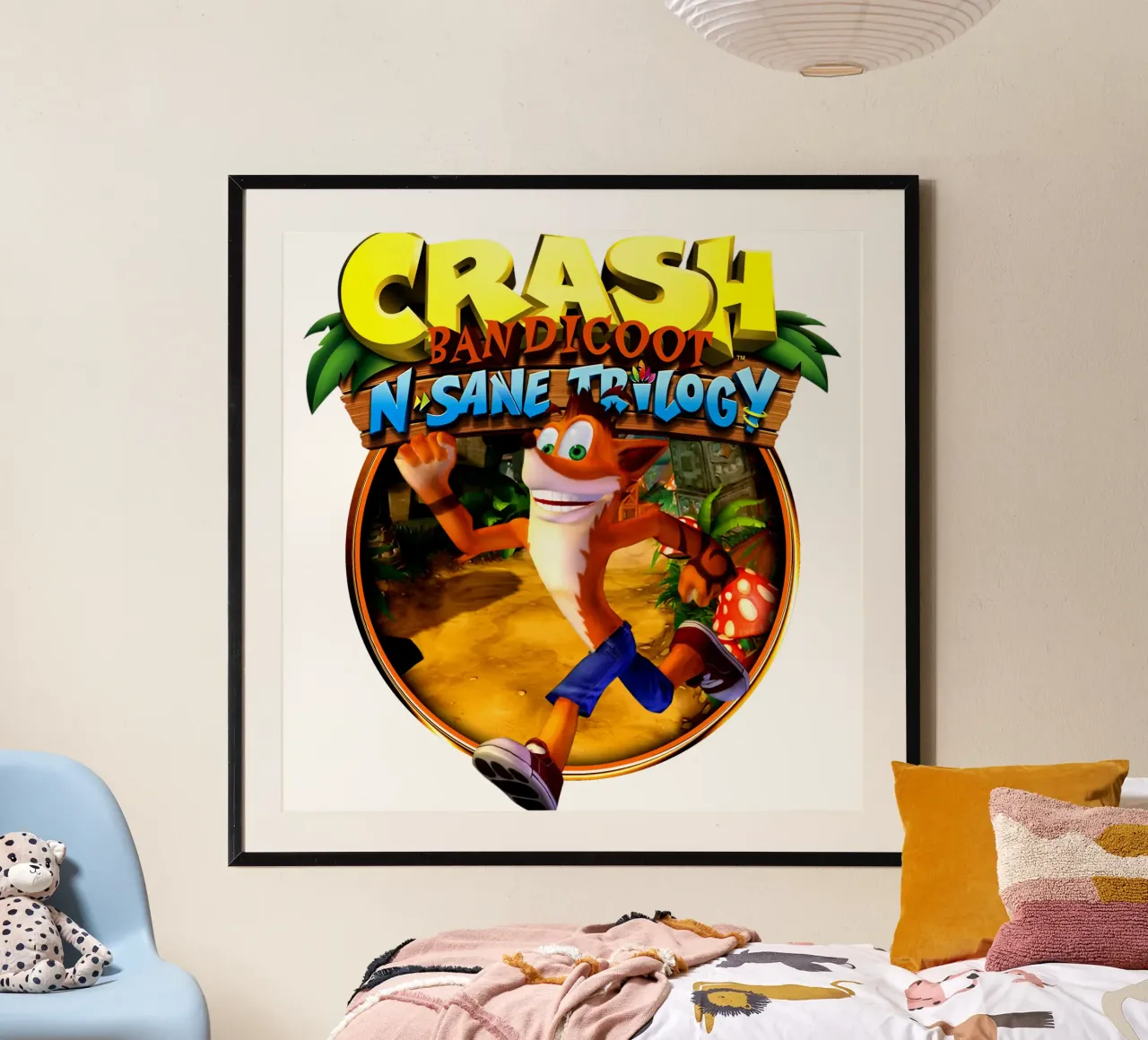 Crash Bandicoot - Retro games poster da Deepness