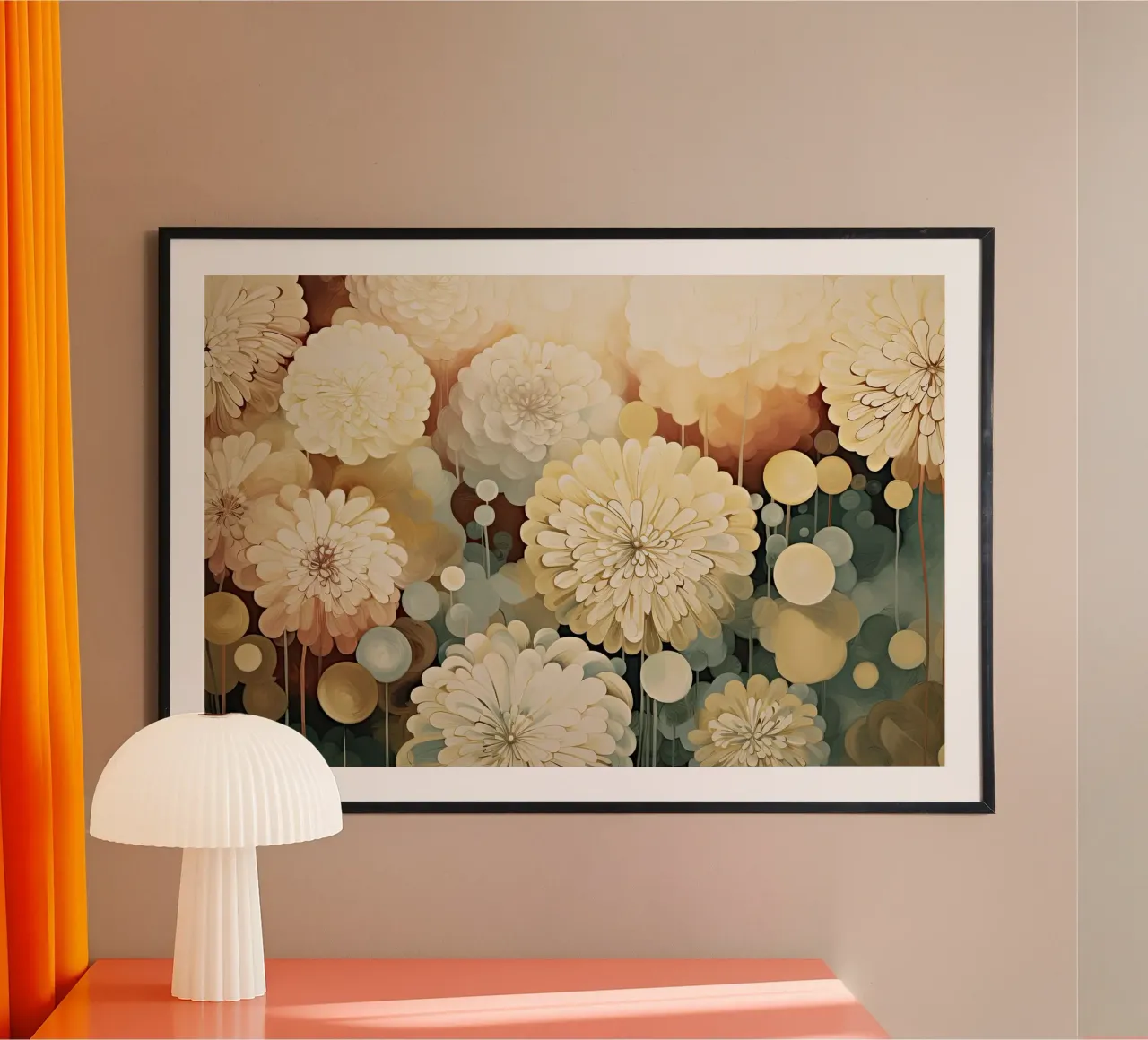 Arte da parete di Imagine poster con telaio in alluminio da Imagine