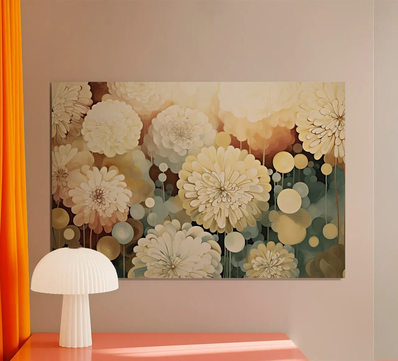 Arte da parete di Imagine poster con telaio in alluminio da Imagine