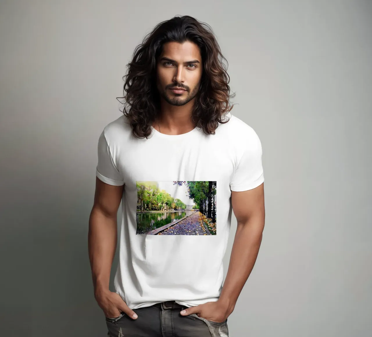 In Paris t-shirt by Massimo Frascogna