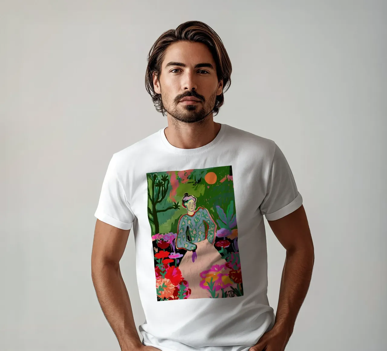 Autumn Walk In The Forest t-shirt da Sandra Poliakov