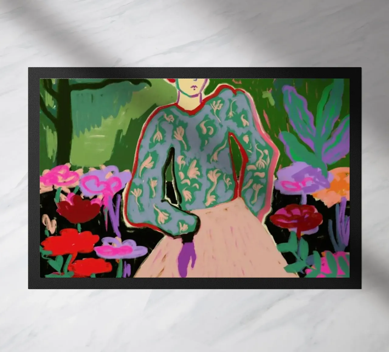 Autumn Walk In The Forest zerbino da Sandra Poliakov