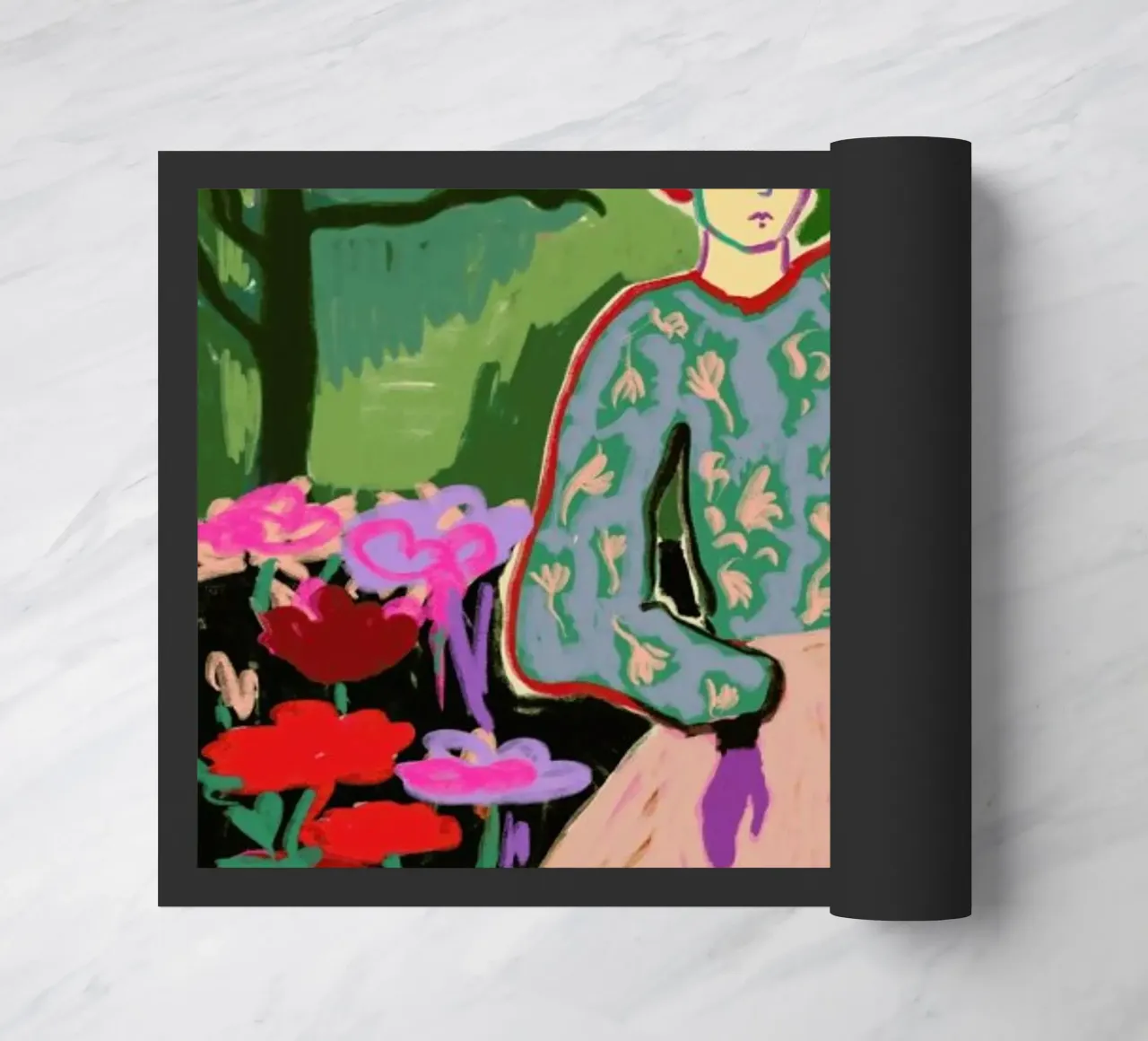 Autumn Walk In The Forest zerbino da Sandra Poliakov