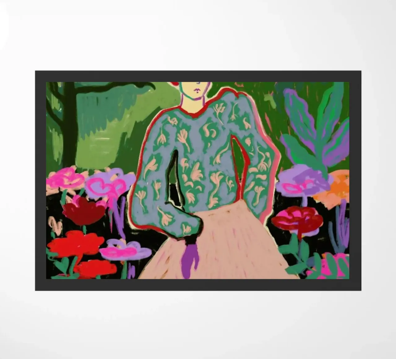 Autumn Walk In The Forest zerbino da Sandra Poliakov