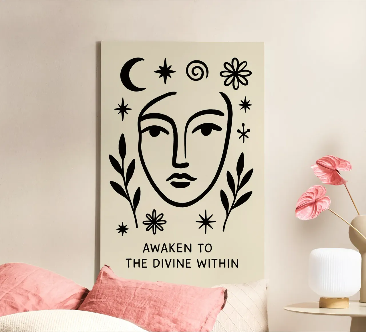 Awaken To The Devine Within canvas van treechild