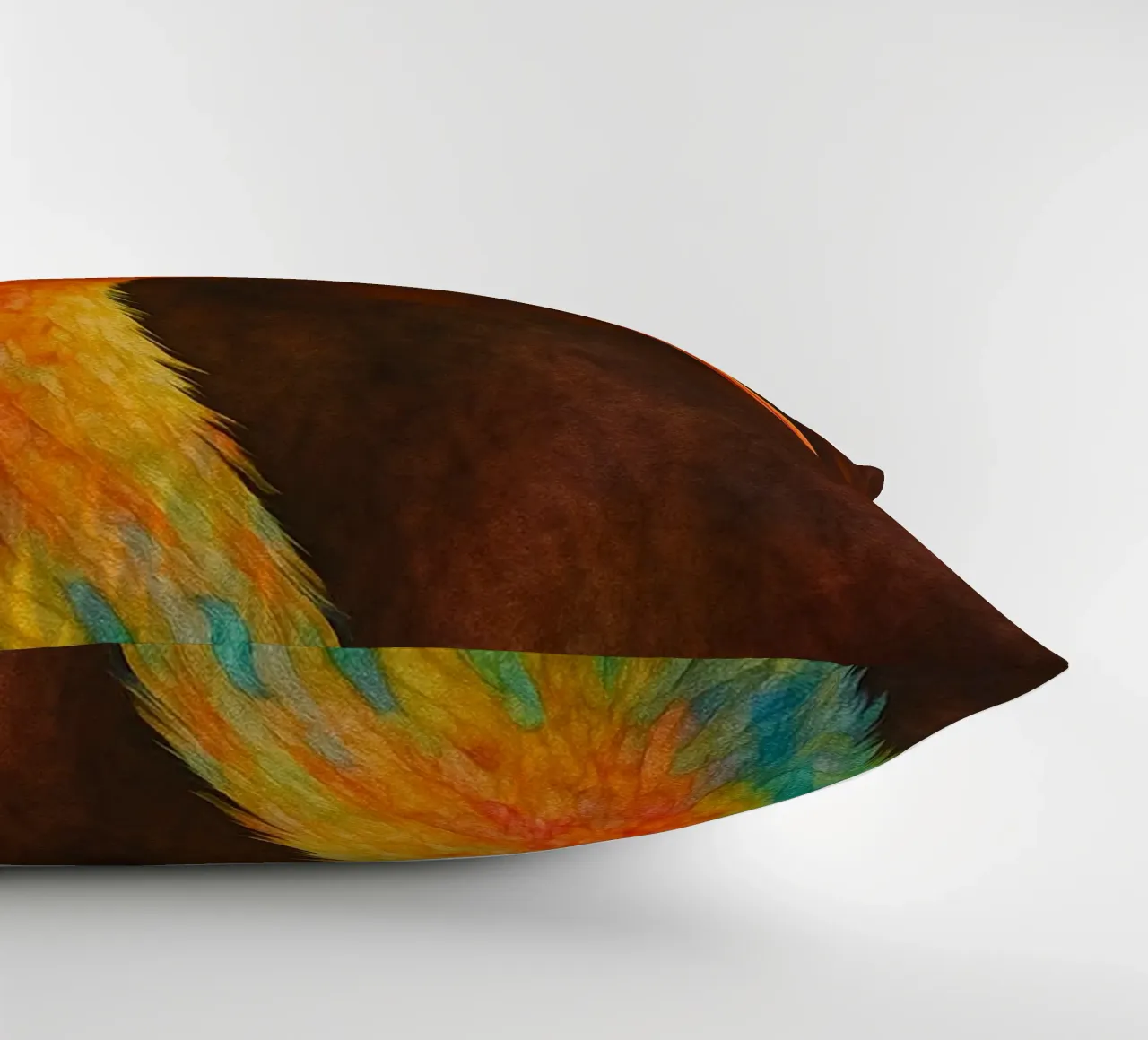 anatra pittura colorata cuscino da toegoe