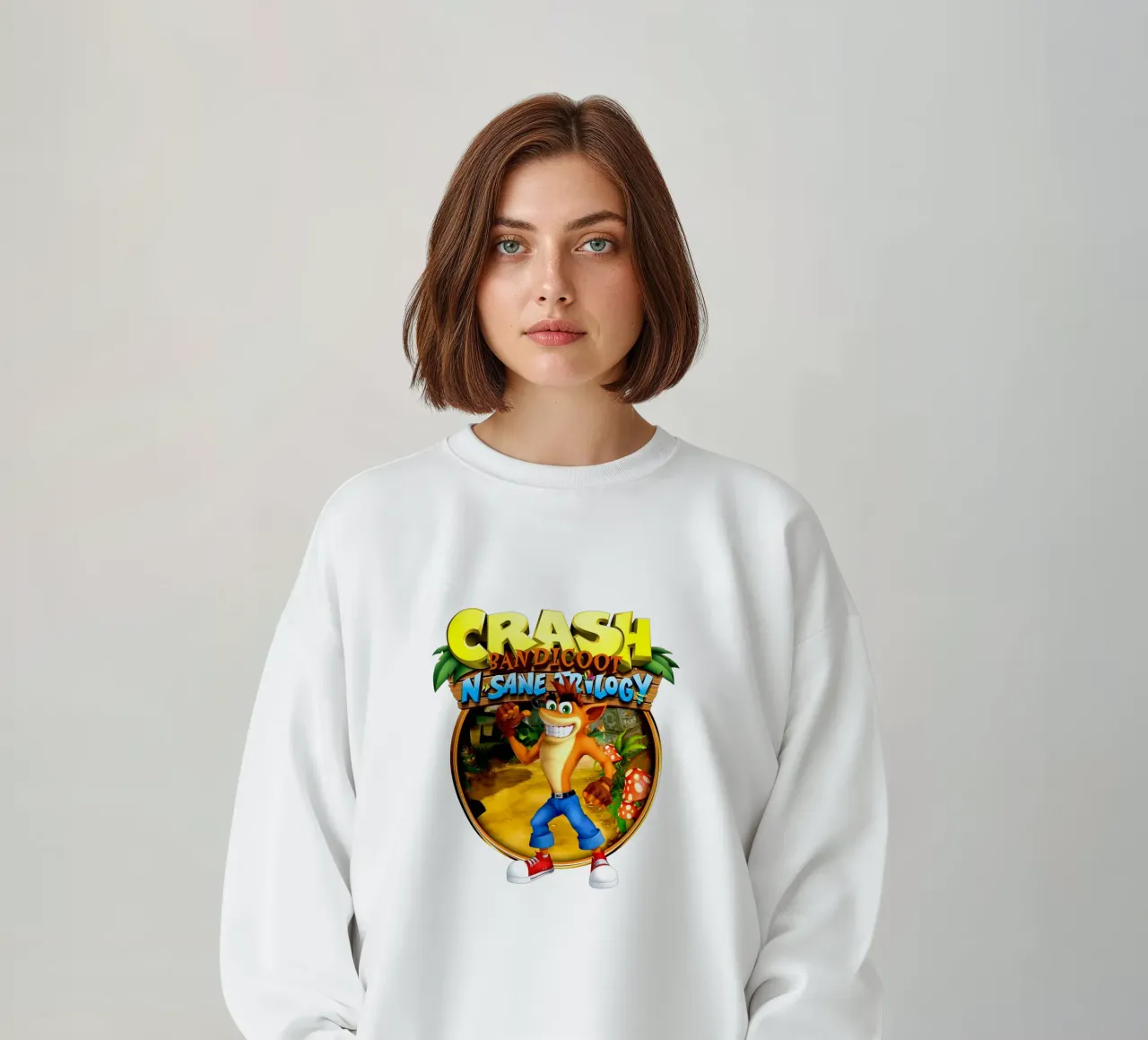 Crash bandicoot - Games Retro felpa da Deepness