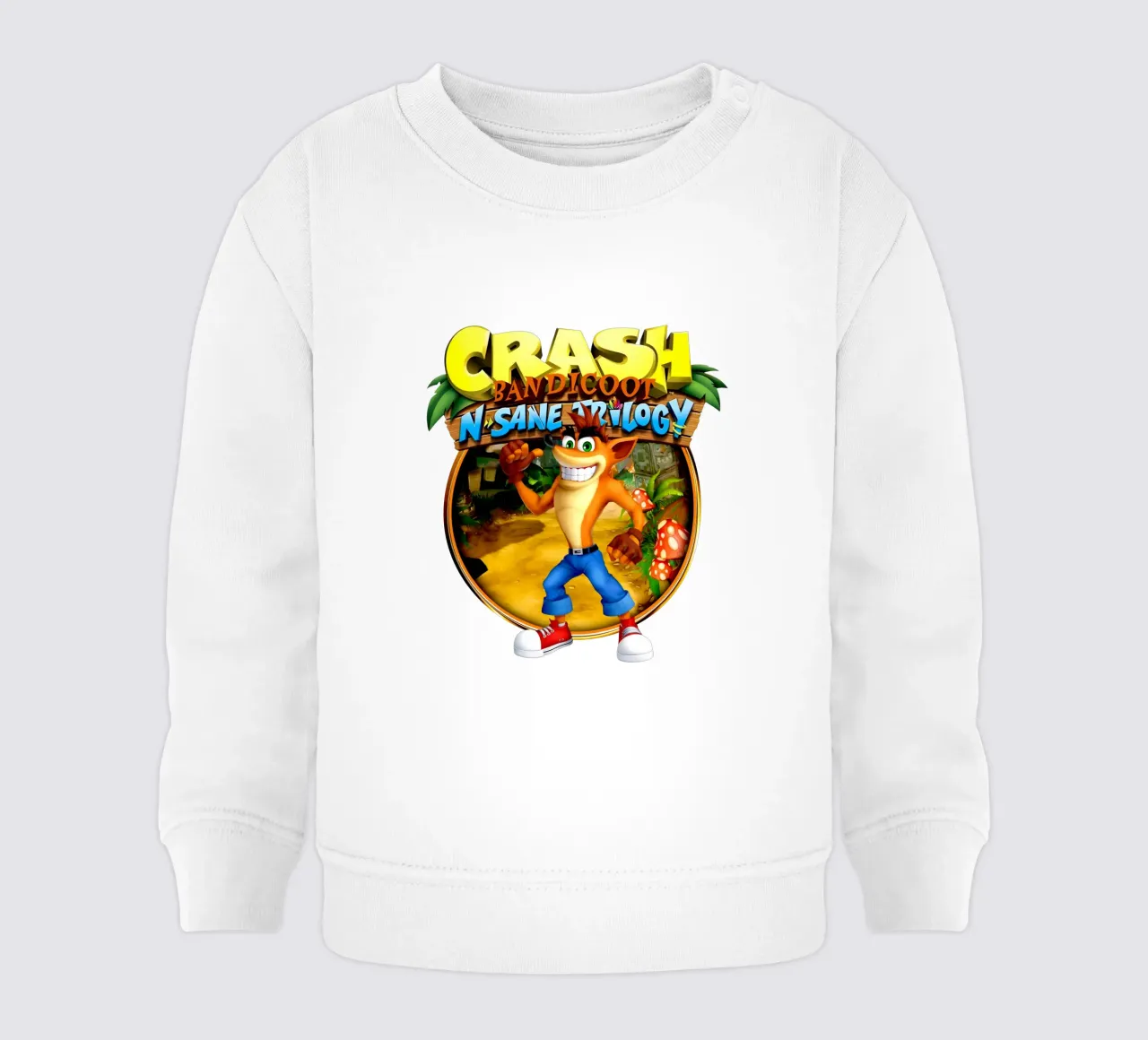 Crash bandicoot - Games Retro felpa neonato da Deepness