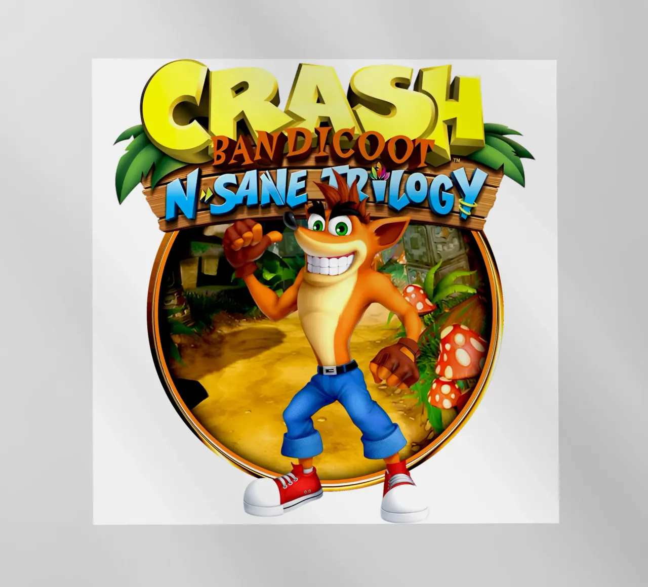 Crash bandicoot - Games Retro pellicola backlit da Deepness