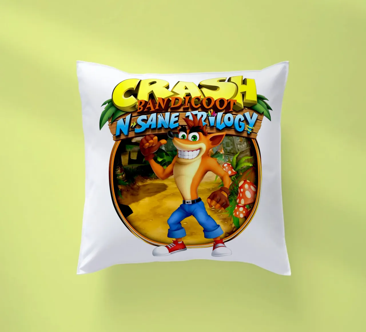 Crash bandicoot - Games Retro cuscino da Deepness