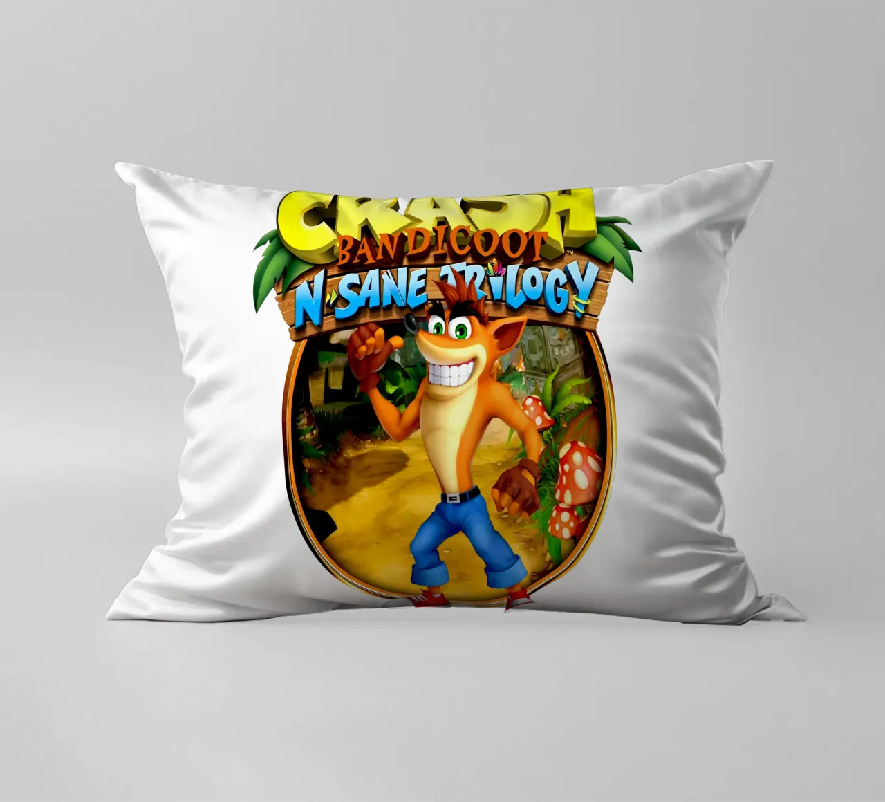 Crash bandicoot - Games Retro cuscino da Deepness