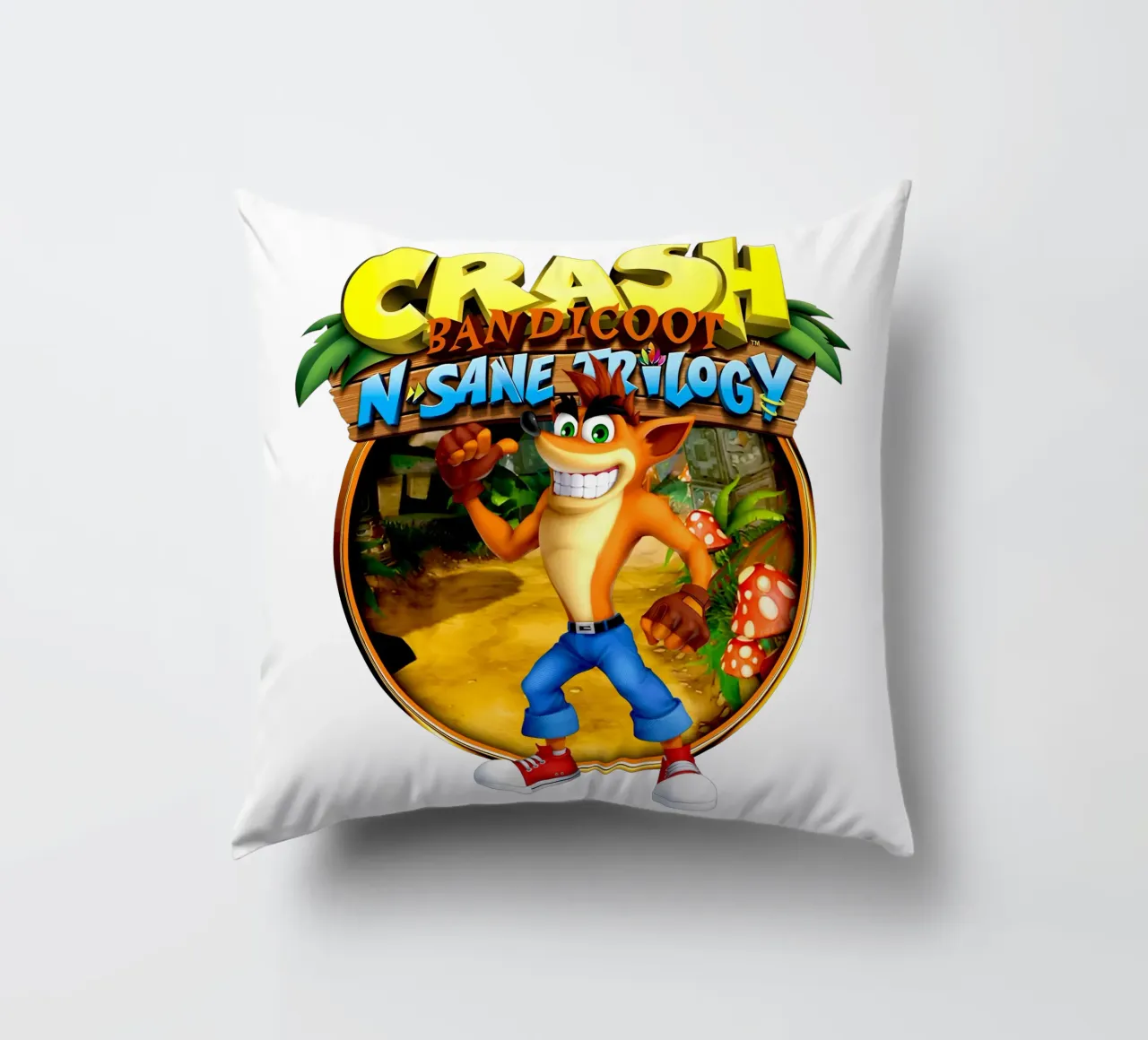 Crash bandicoot - Games Retro cuscino da Deepness