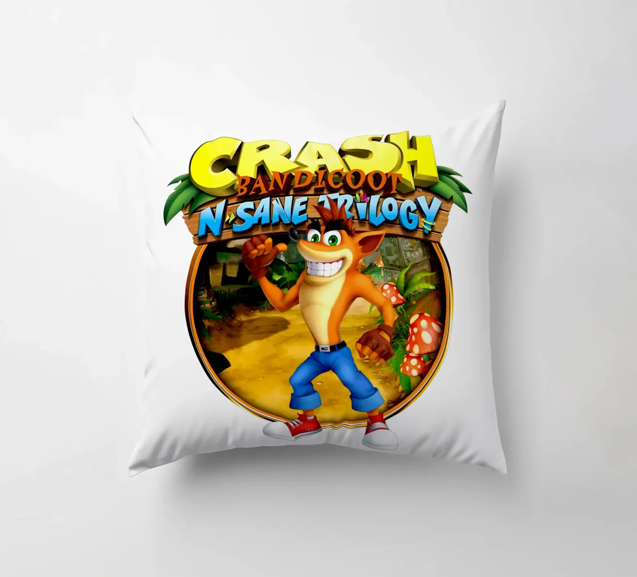 Crash bandicoot - Games Retro cuscino da Deepness