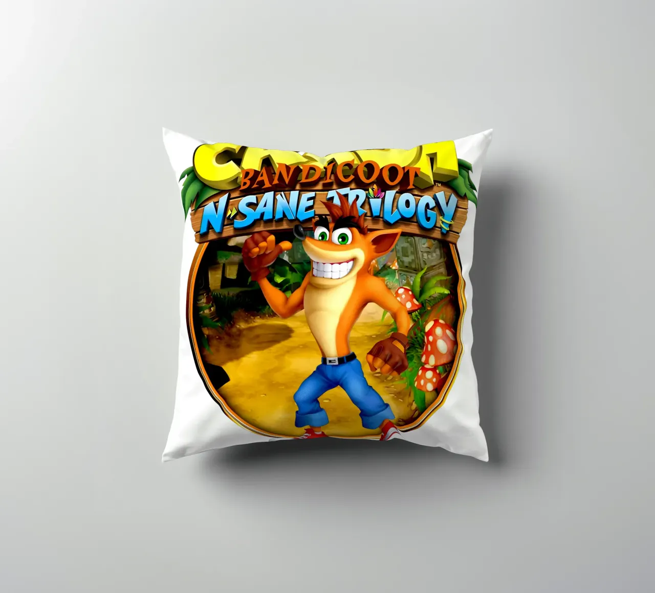 Crash bandicoot - Games Retro cuscino da Deepness