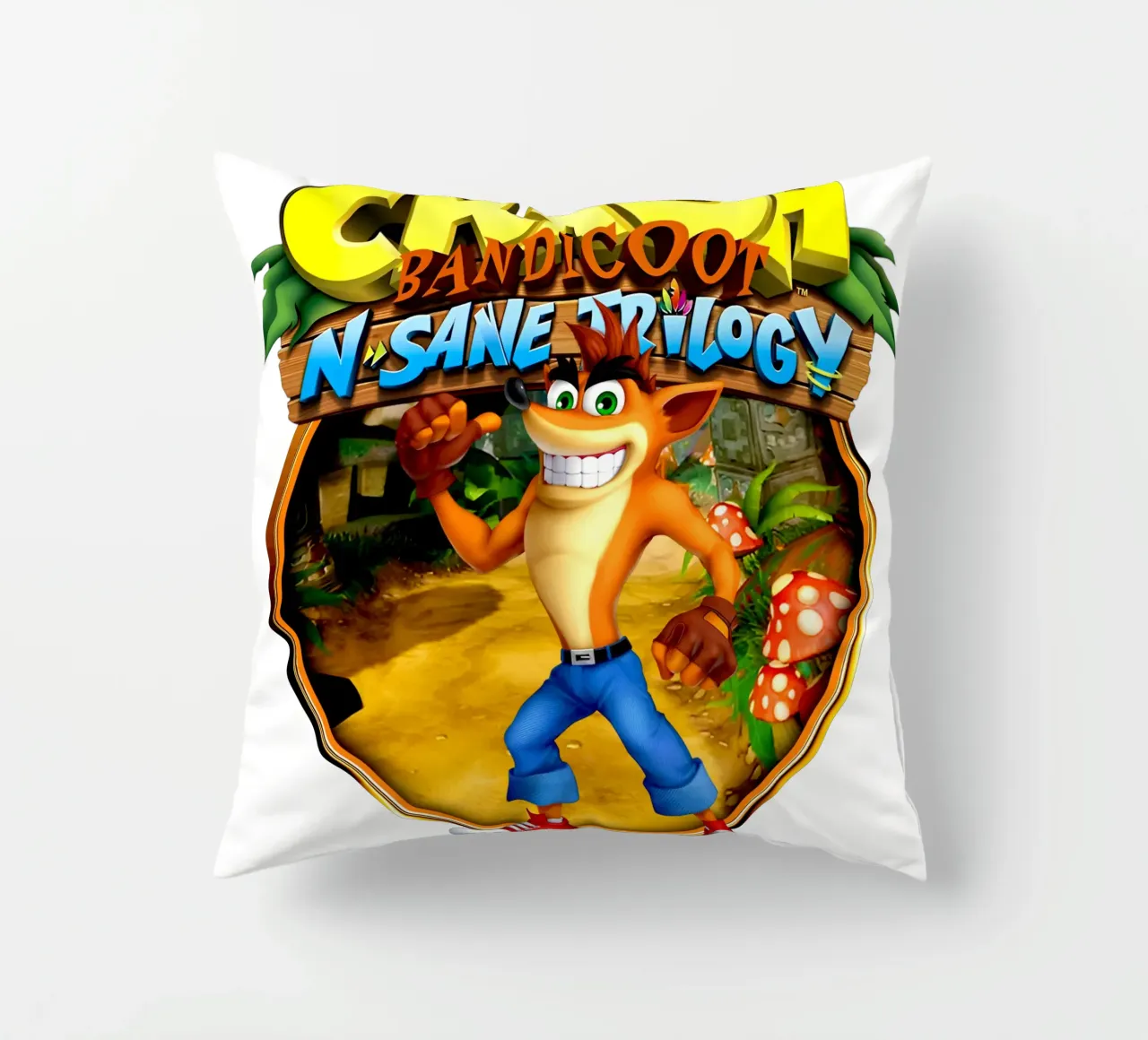 Crash bandicoot - Games Retro cuscino da Deepness