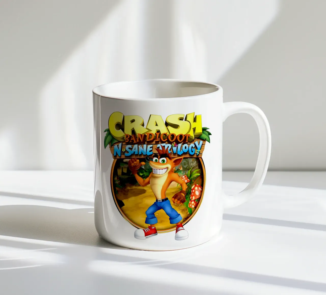 Crash bandicoot - Games Retro tazza in ceramica da Deepness