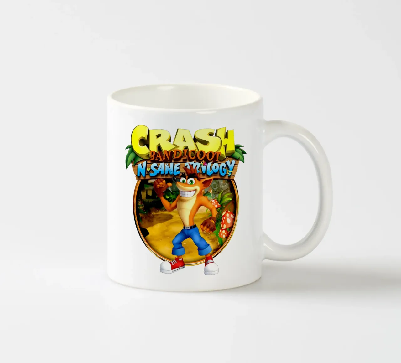 Crash bandicoot - Games Retro tazza in ceramica da Deepness