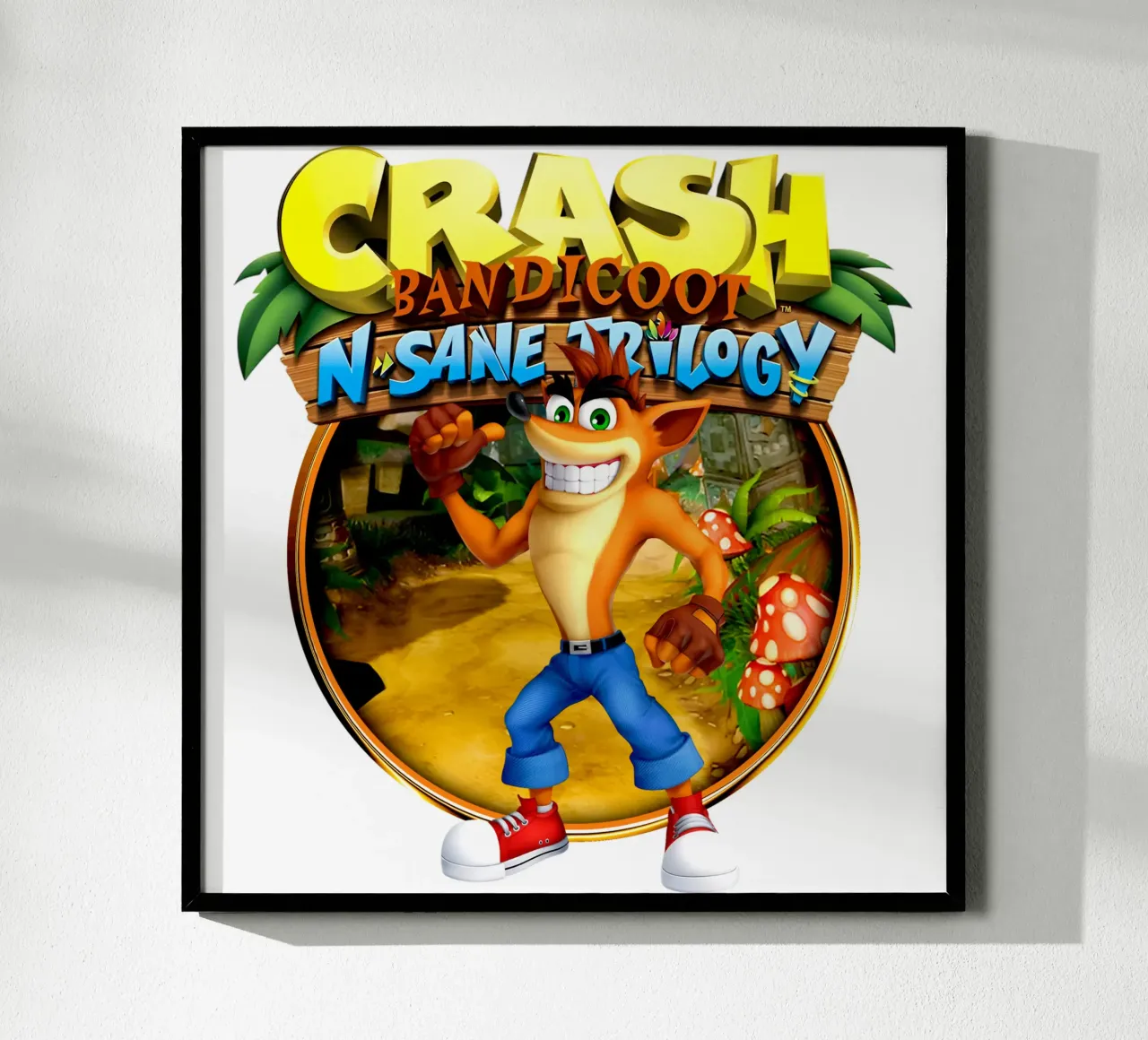 Crash bandicoot - Games Retro poster da Deepness