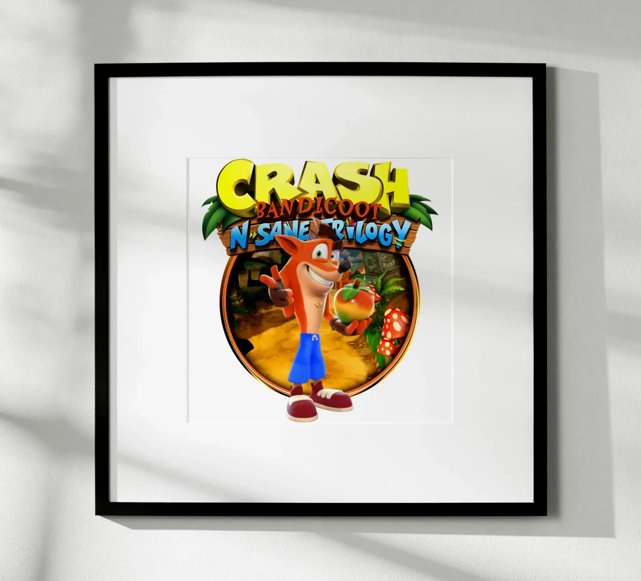Crash Bandicoot - Vintage poster da Deepness