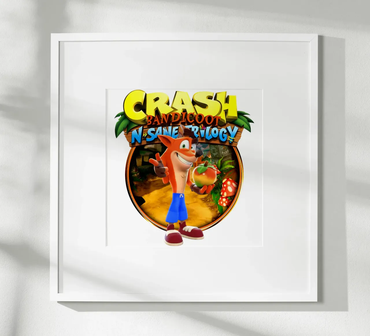 Crash Bandicoot - Vintage poster da Deepness