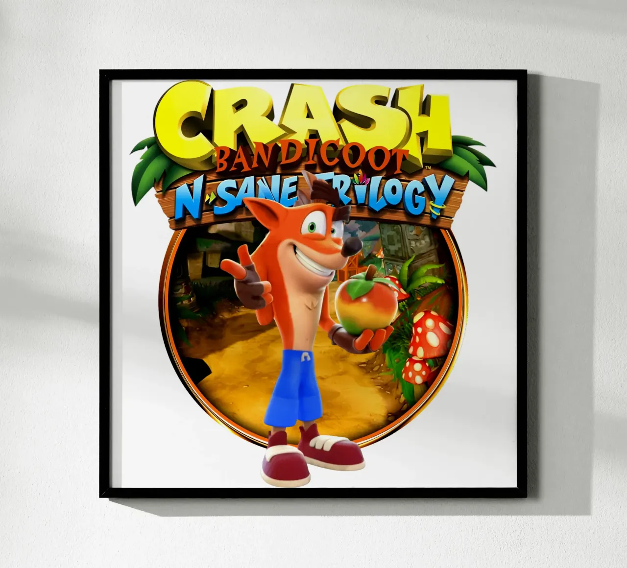 Crash Bandicoot - Vintage poster da Deepness