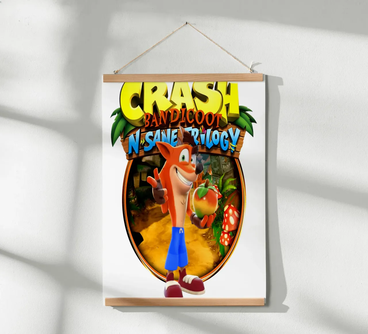 Crash Bandicoot - Vintage poster da Deepness