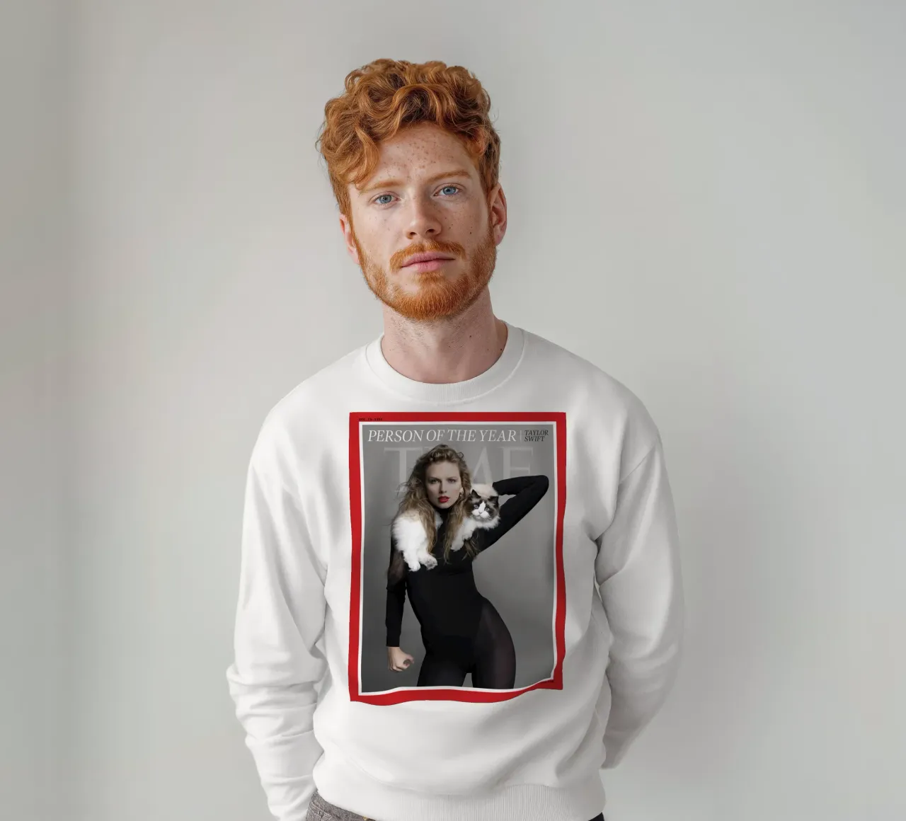 Time Persone Years sudadera de leonar