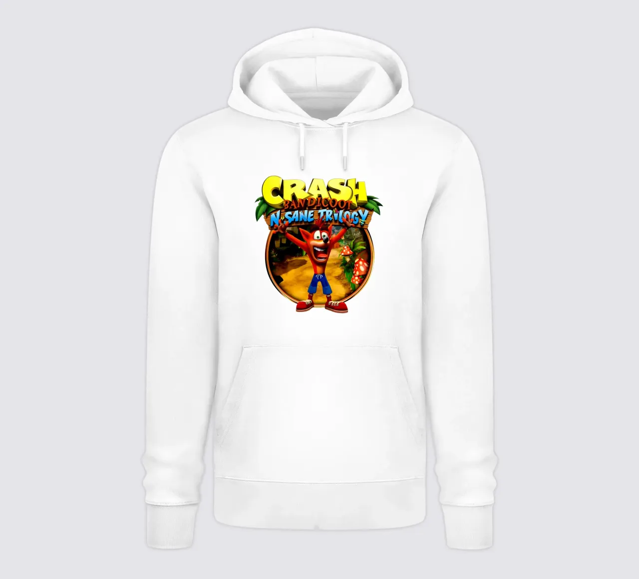 Crash Bandicoot - Retro Racing Games felpa con cappuccio da Deepness
