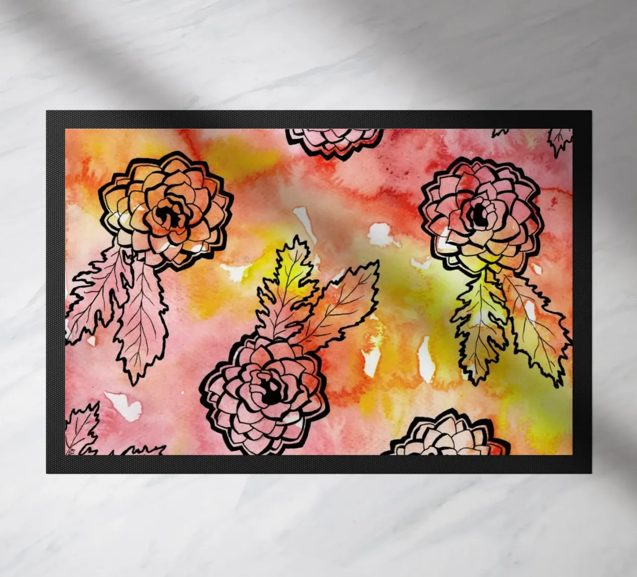 Stop And Smell The Roses zerbino da KP Design
