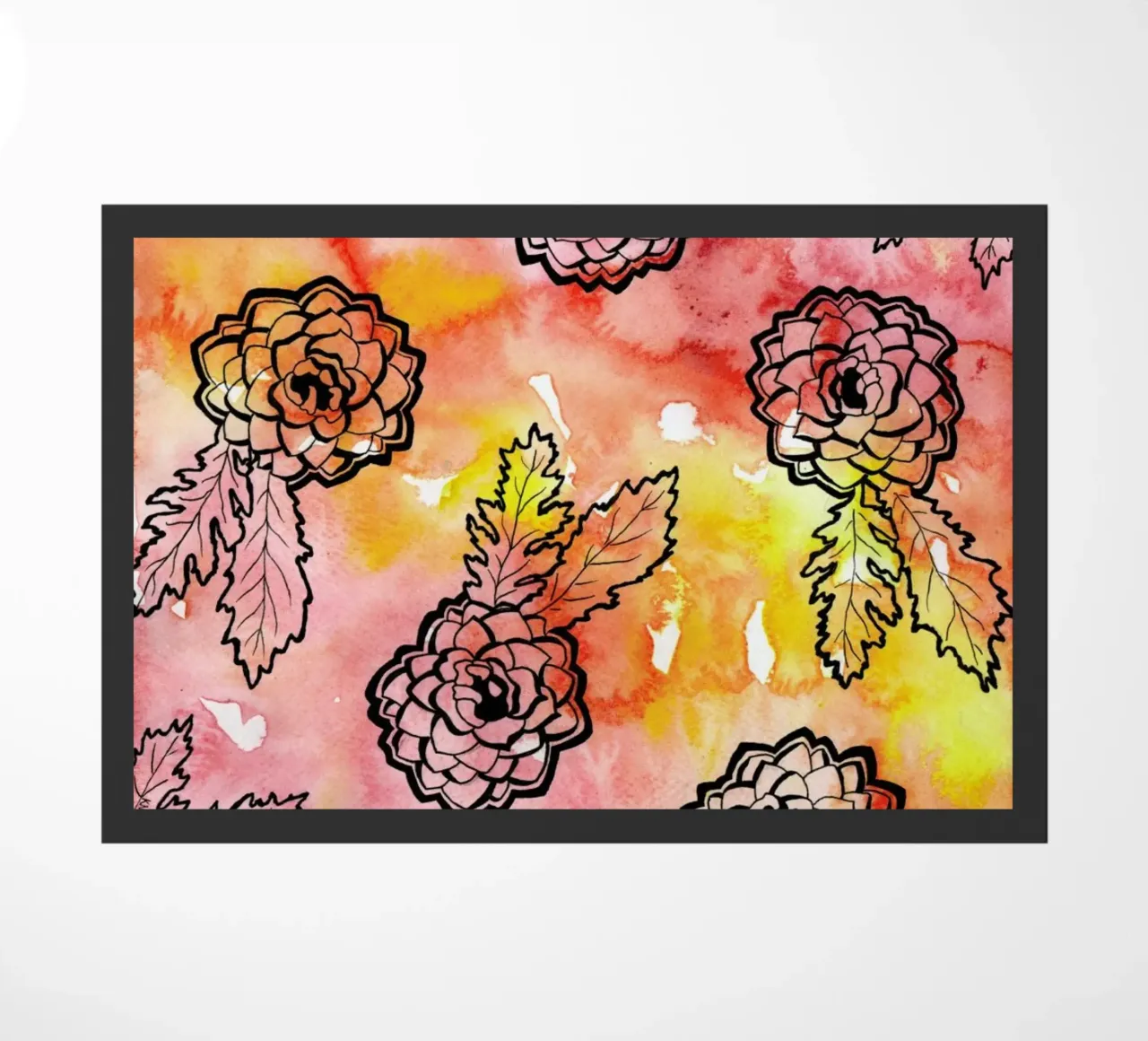 Stop And Smell The Roses zerbino da KP Design