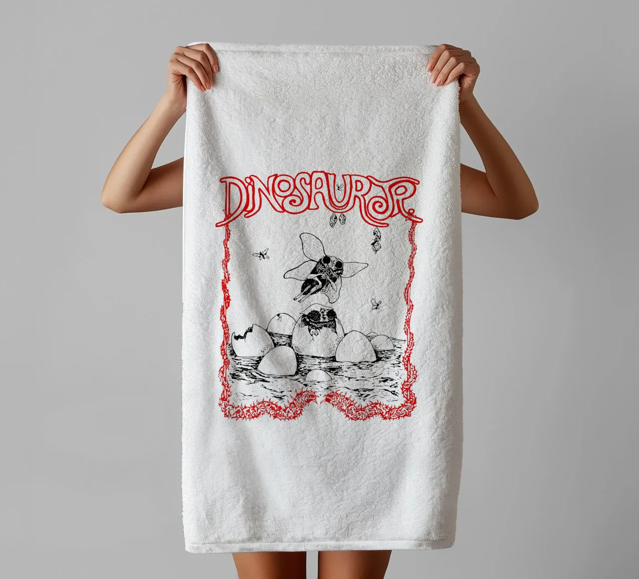 Dinosaur jr - Rock Band asciugamano da bagno da Deepness