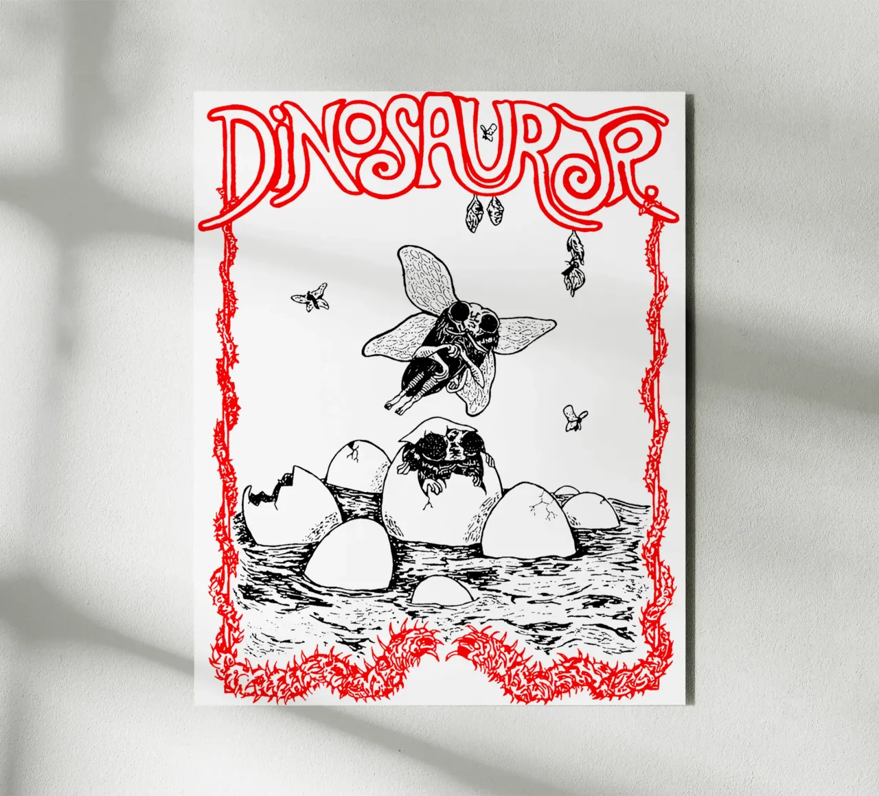 Dinosaur jr - Rock Band alluminio dibond da Deepness