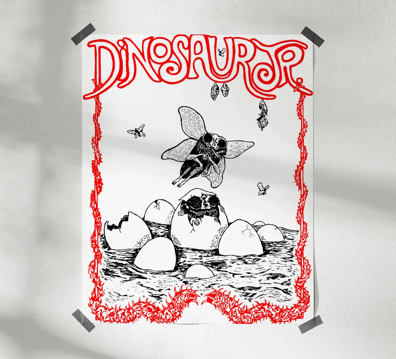 Dinosaur jr - Rock Band carta hahnemühle da Deepness