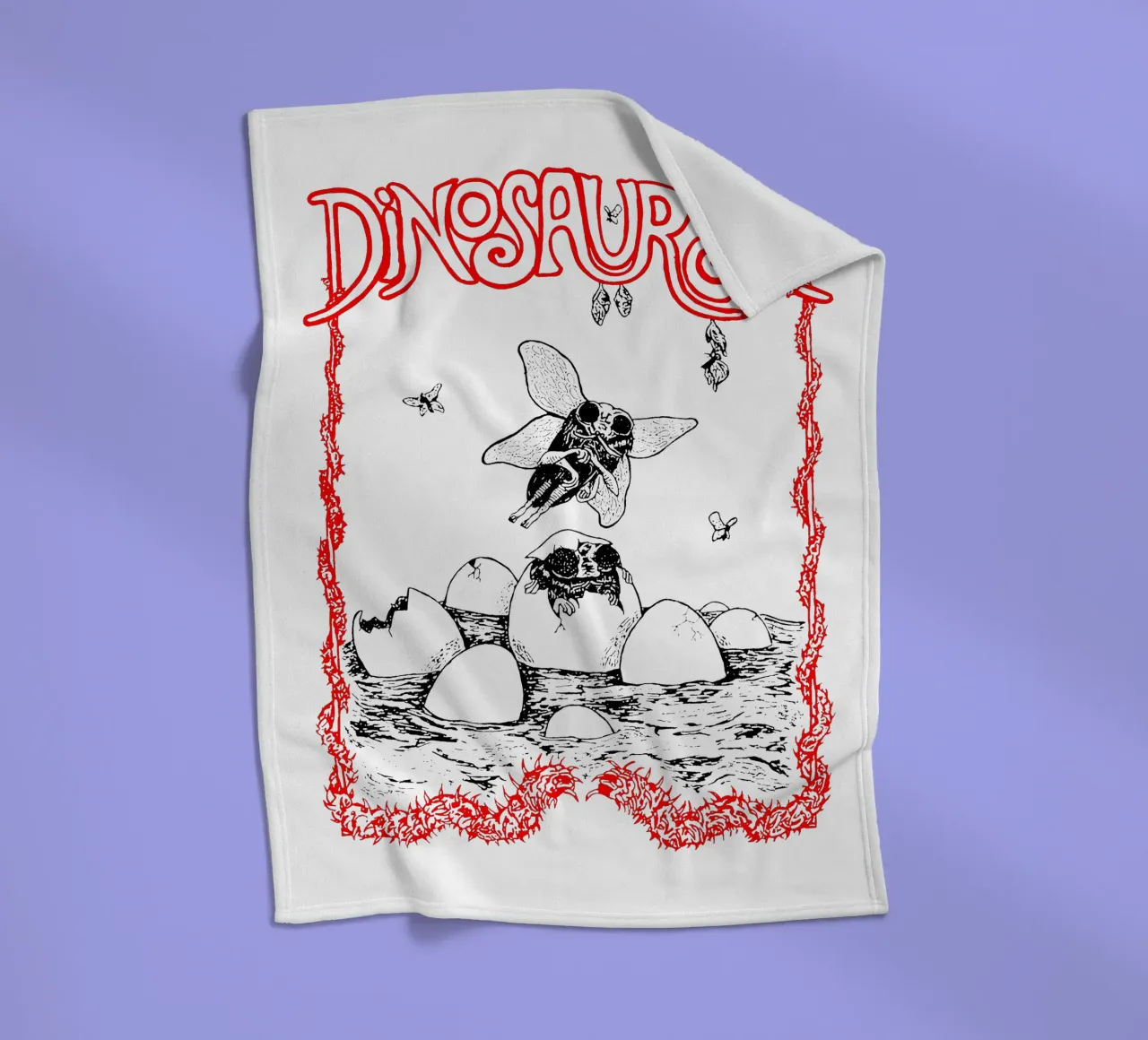 Dinosaur jr - Rock Band coperta in pile da Deepness
