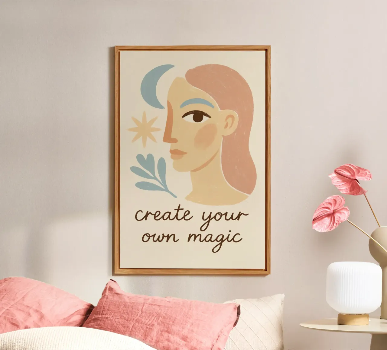 Create Your Own Magic aluminium-dibond van treechild