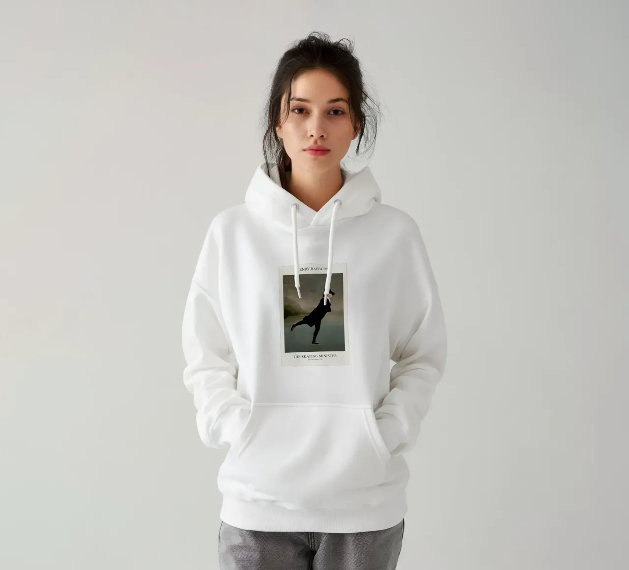 Raeburn - The Skating Minister felpa con cappuccio da Vintage by JUNIQE
