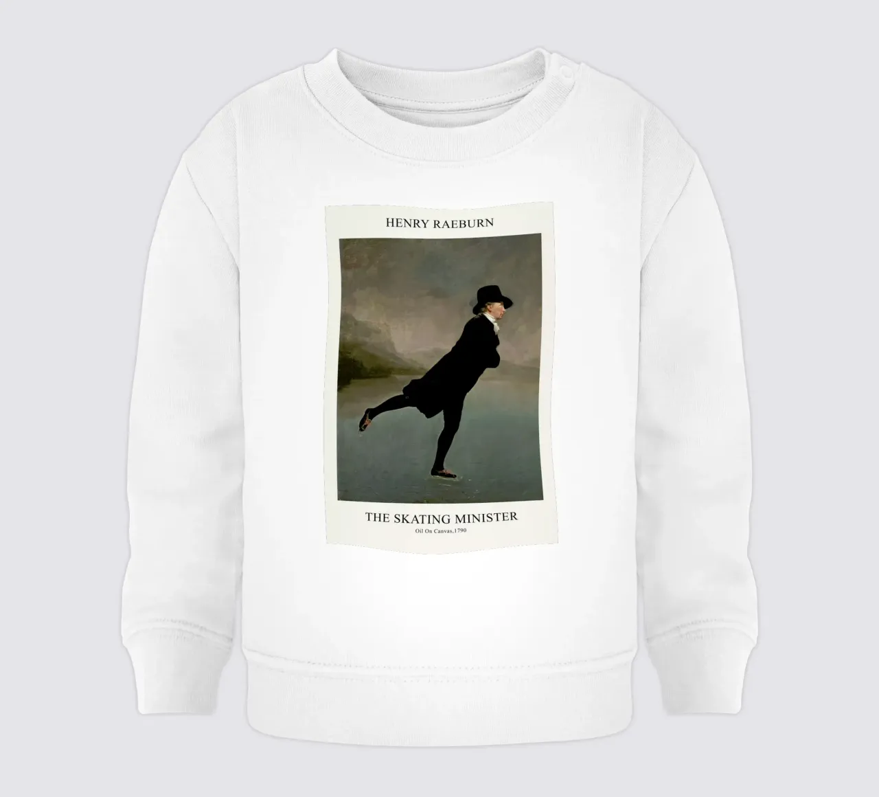 Raeburn - The Skating Minister felpa neonato da Vintage by JUNIQE