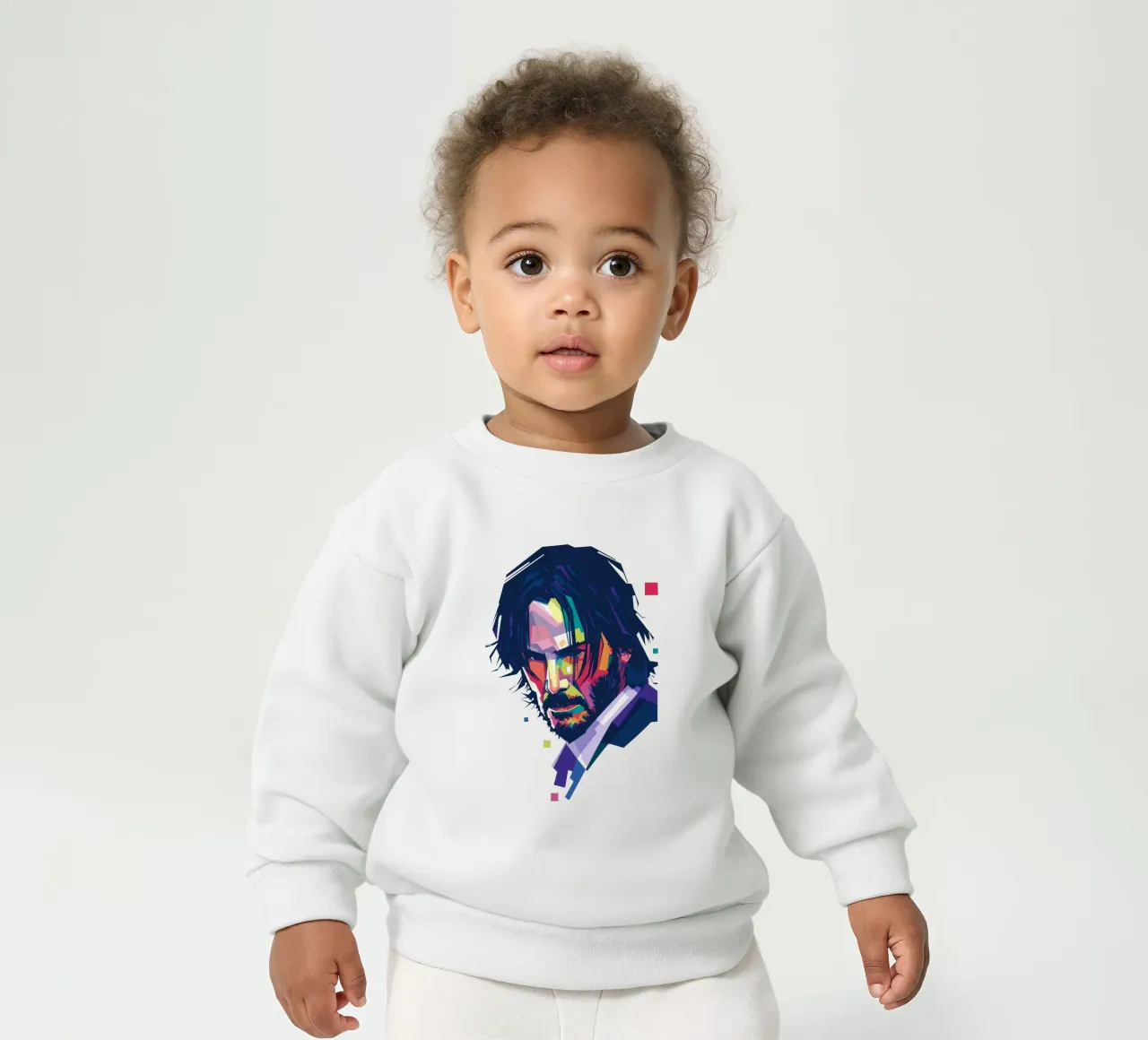 John Wick Pop Art | WPAP felpa neonato da Alkahfsmart