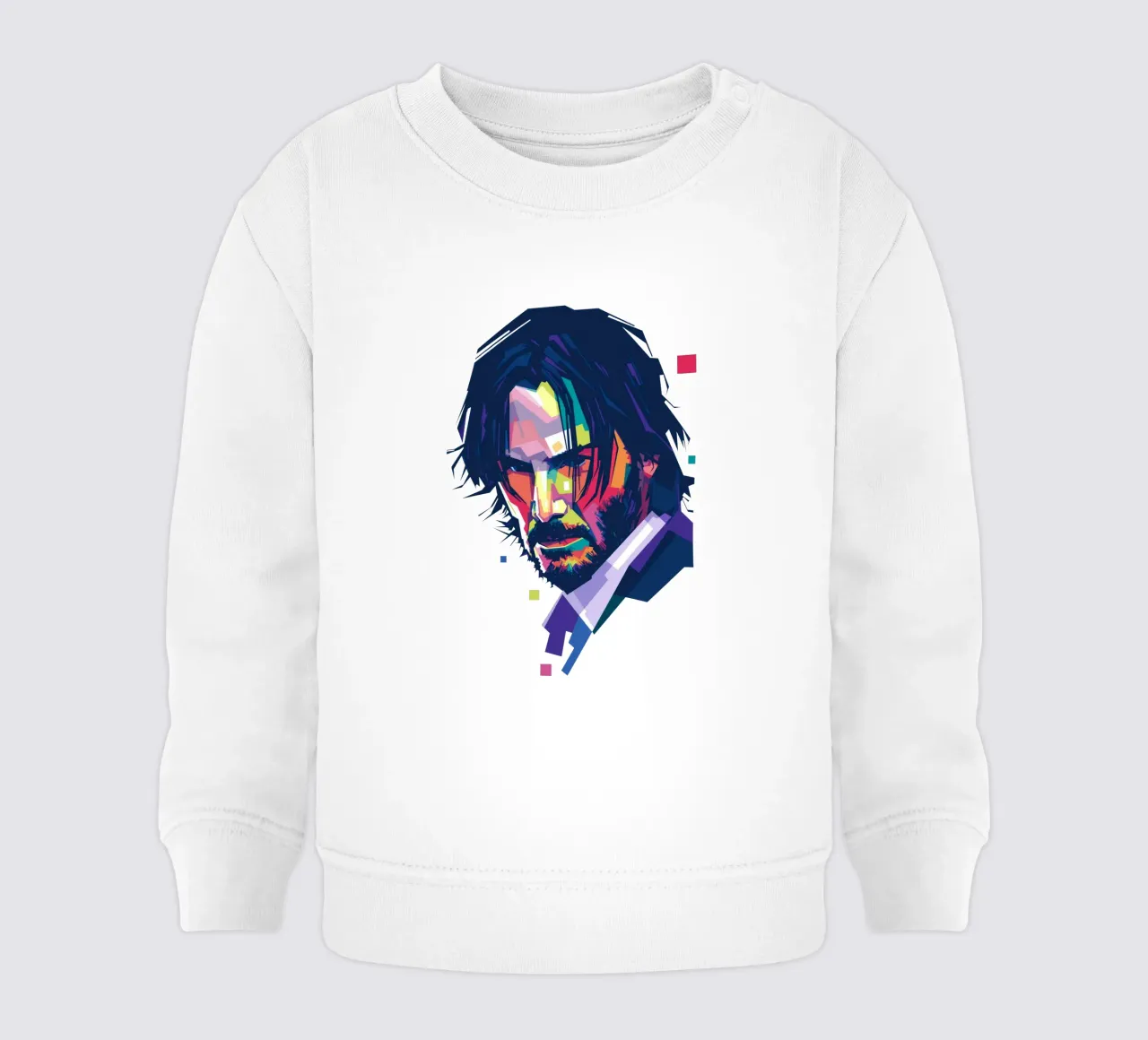 John Wick Pop Art | WPAP felpa neonato da Alkahfsmart