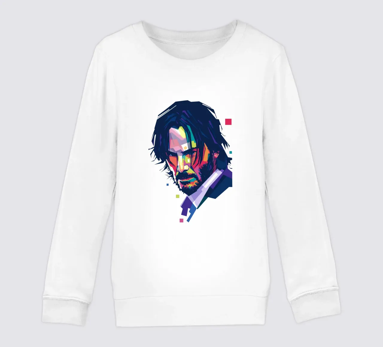 John Wick Pop Art | WPAP felpa bambino da Alkahfsmart