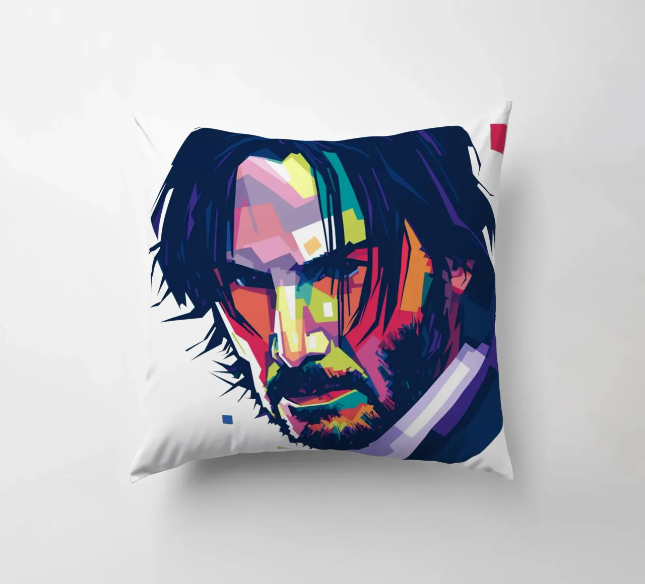 John Wick Pop Art | WPAP cuscino da Alkahfsmart